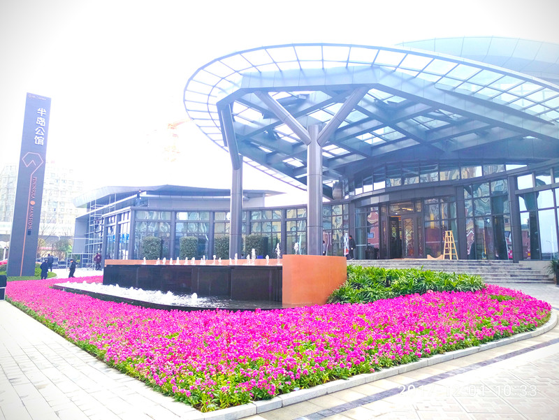 格林景觀再創精品：半島公館景觀雨污水工程高標準交付！